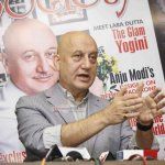 Anupam Kher at the launch of Society magazine cover