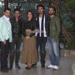 Arjun Kapoor, Sonakshi Sinha, Manoj Bajpai, Sanjay Kapoor at a press conference to promote 'Tevar'