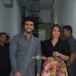 Arjun Kapoor and Sonakshi Sinha at the promotion of film 'Tevar'