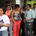 Mandira Bedi flags off the Street Smart-Street Safe Women Safety drive in Mumbai
