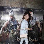 Salman Khan, Varun Dhawan, David Dhawan, Pulkit Samrat, Sooraj Pancholi at film 'Baahubali' special screening