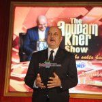 Anupam Kher during the announcement press meet for his TV Show 'Kucch Bhi Ho Sakta Hai'