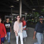 Bolly Celebs snapped on arrival from Dubai's Arab Indo Bollywood Awards