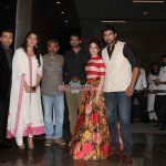 Prabhas, Rana Daggubati, Anushka Shetty, Tamannaah Bhatia, Karan Johar at the Trailer Launch of 'Baahubali'