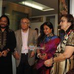 Amisha Patel, Singers Roop Kumar Rathod, Sonali Rathod at the Inauguration of a Group Art Exhibition