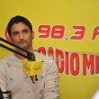 Sushant Singh Rajput at Radio Mirchi studio for promotion of 'Detective Byomkesh Bakshy!' in Mumbai