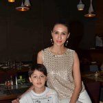 Amrita Arora, Alesia Raut, Aditi Gowitrikar, Amy Billimoria at the Launch of 'Shine Young 2015'