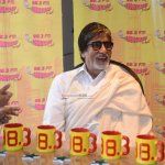 Amitabh Bachchan promotes film 'Piku' at 98.3 Radio Mirchi FM Studios