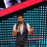 Himesh Reshammiya, Sunidhi Chauhan, Mika Singh at the Launch of & TV's New Music Reality Show