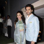 Jackky Bhagnani and Lauren Gottlieb at film 'Welcome 2 Karachi' music launch