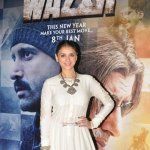Farhan Akhtar, Neil Nitin Mukesh, Aditi Rao Hydari at film 'Wazir' Trailer Launch