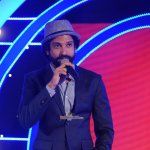 Farhan Akhtar along with Celeb Contestants at the Launch of New Zee TV show