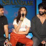 Shahid Kapoor & Alia Bhatt At Song Launch Of Film 'Shaandaar'