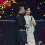 Salman Khan and Sonam Kapoor at Life OK Channel Diwali special shoot