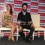 Alia Bhatt and Shahid Kapoor at latest FILMFARE Magazine cover launch