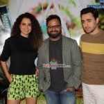 Kangana Ranaut and Imran Khan during a Media Interaction of film 'Katti Batti'