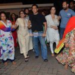 Salman Khan with his family at their Ganpati Visarjan