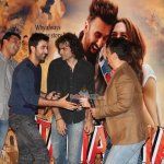 Ranbir Kapoor, Deepika Padukone, Imtiaz Ali at the Trailer Launch of 'Tamasha'