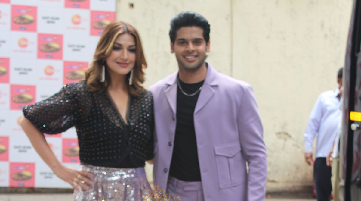 Shilpa Shetty, Sonali Bendre and Abhimanyu Dassani spotted at Dance India Dance set