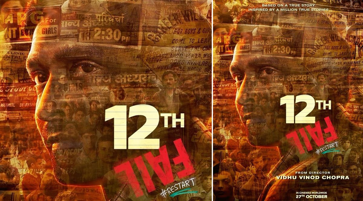 Vidhu Vinod Chopra Films unveils the brand new motion poster of 12th Fail! Trailer to be out tomorrow