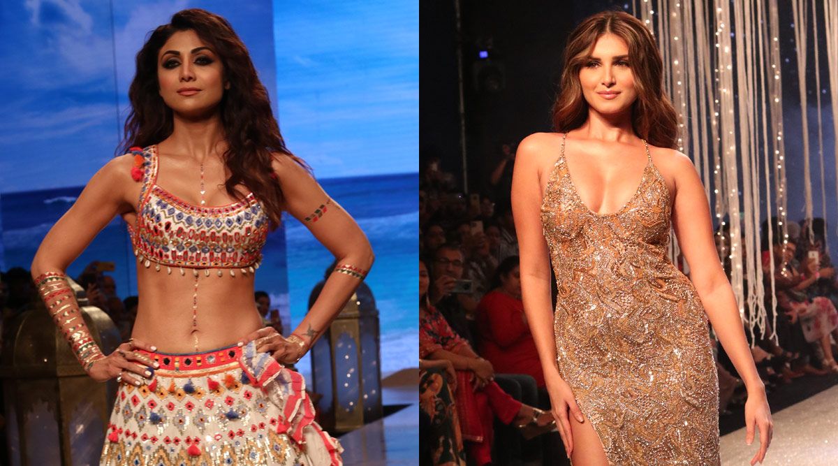 Shilpa Shetty and Tara Sutaria ramp-walk at Bombay Times Fashion Week