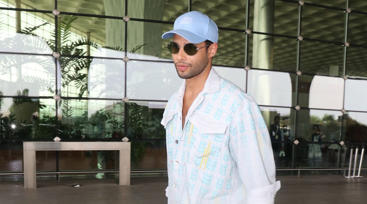 Siddhant Chaturvedi spotted at Mumbai airport