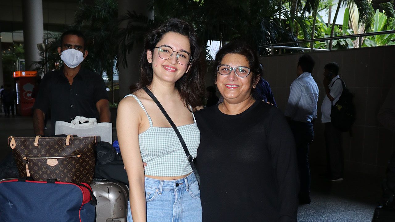 Shirley Sethia spotted at the airport arrival