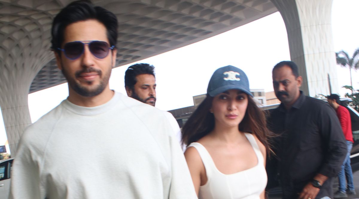 Sidharth Malhotra And Kiara Advani Spotted At Airport Departure