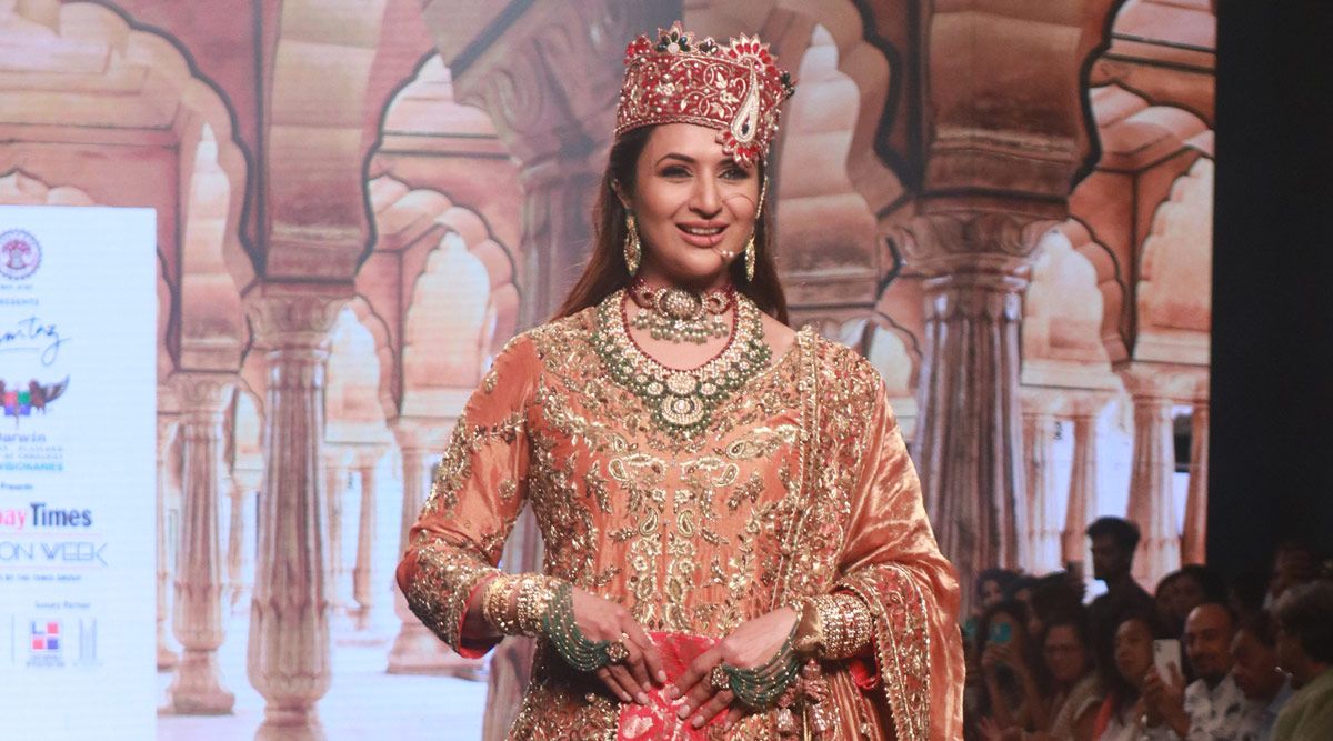 Divyanka Tripathi walks the ramp at Bombay Times Fashion Week