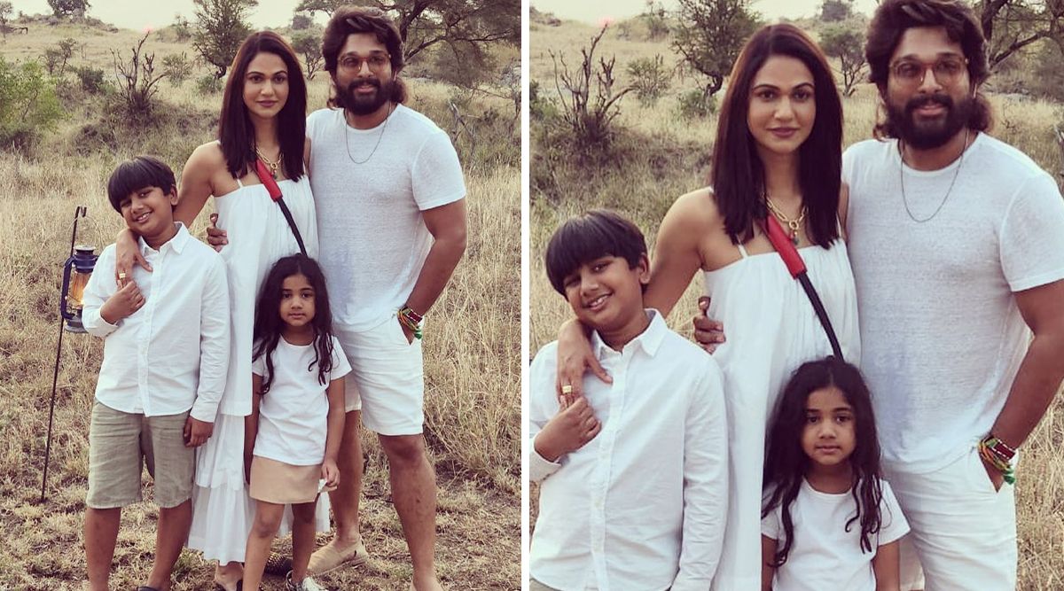 Allu Arjun takes a trip to Tanzania with wife Sneha Reddy and kids, ahead of Pushpa 2 shoot