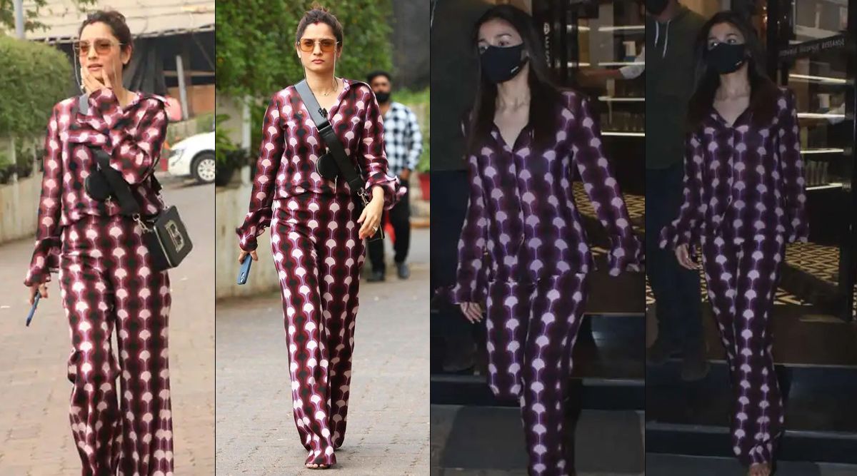 Alia Bhatt or Ankita Lokhande? Who donned the purple co-ord set better?