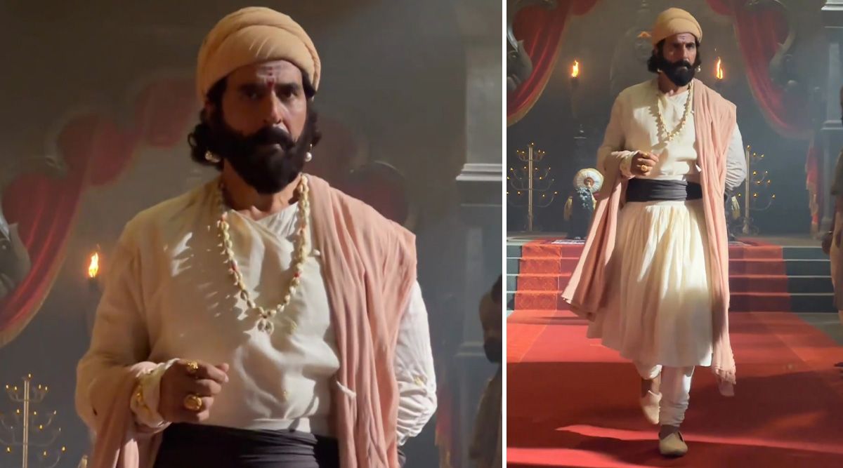 Akshay Kumar UNVEILS his first look as Chhatrapati Shivaji Maharaj; See how Netizens React!