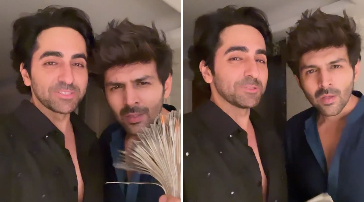 Bromance! Watch Kartik Aaryan promoting Ayushmann Khurrana’s film Doctor G in a video shot at a party!