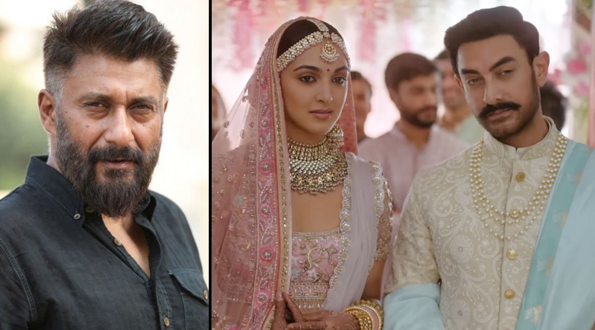 Vivek Agnihotri slams Aamir Khan and Kiara Advani for their ‘anti-Hindu’ advertisement, saying, ‘...Fir kehte hain Hindus are trolling, Idiots’