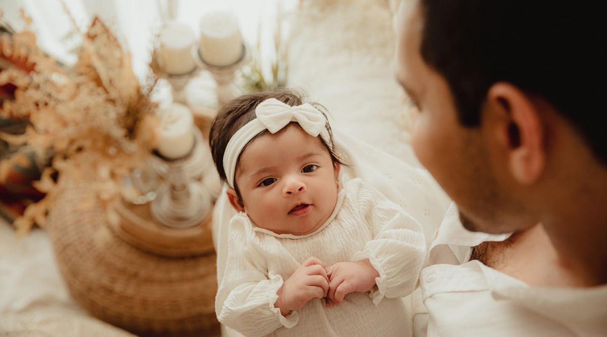 Aditya Narayan shares the first photo of his baby girl as she is set to turn 3 months old