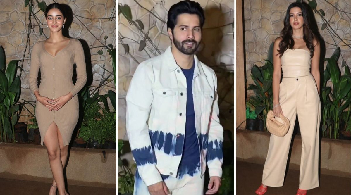 Ananya Panday, Varun Dhawan, Shanaya Kapoor, and others arrive at Bunty Sajdeh's birthday celebration in stylish attire