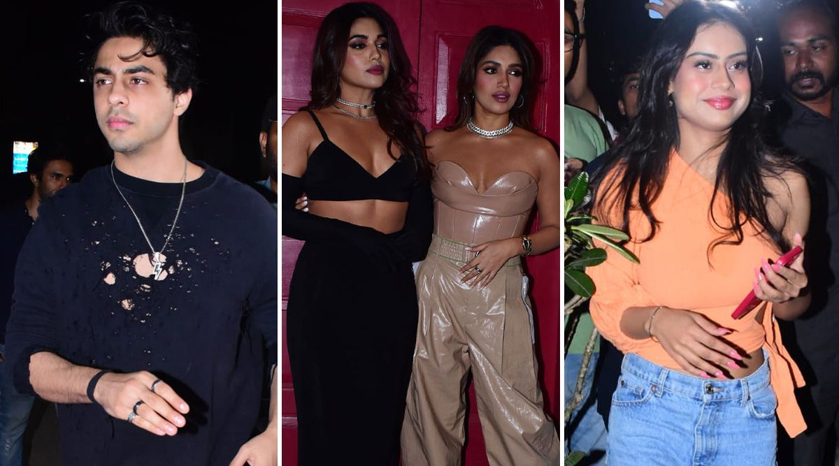 Aryan Khan and Nysa Devgn join Bhumi Pednekar for her sister Samiksha Pednekar’s birthday bash; See PICS!