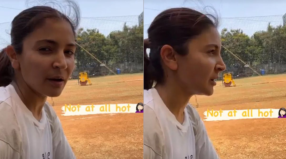 Anushka Sharma trains for Chakda Xpress battling the scorching heat of Mumbai