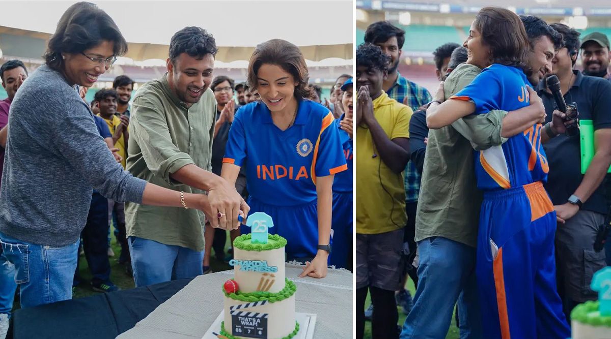 Anushka Sharma celebrates the WRAP UP of the Chakda Xpress shooting; Check out!