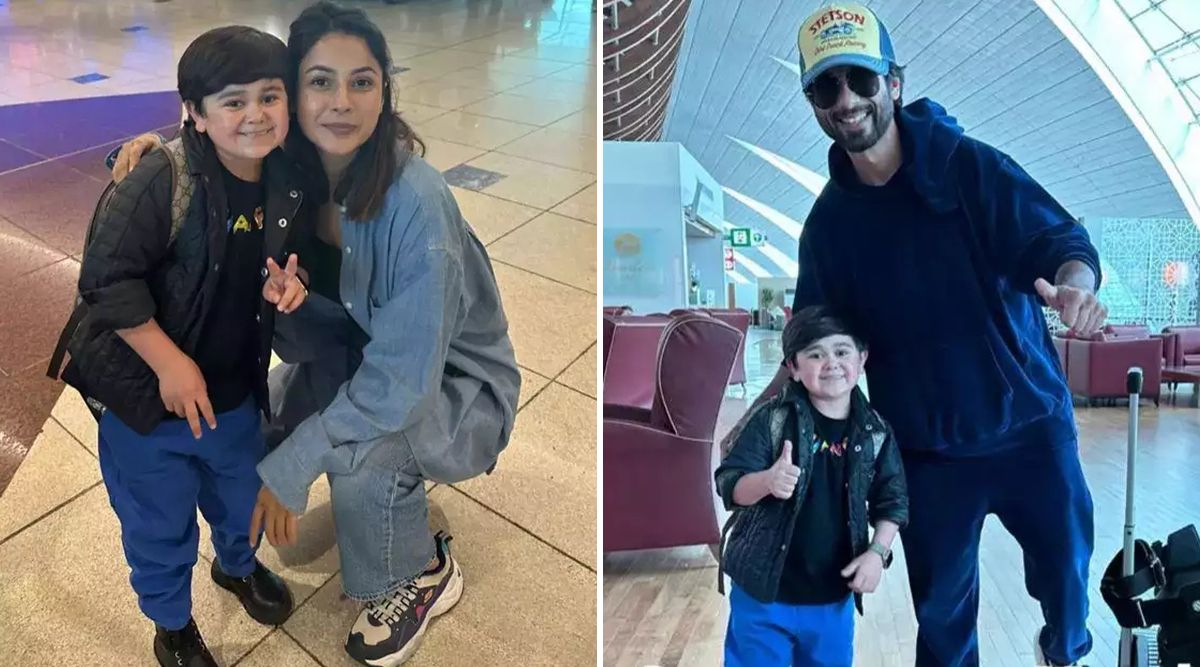 Abdu Rozik BUMPS Into Shahid Kapoor And Shehnaaz Gill At Airport; Clicks Photos With Them (View Pics)