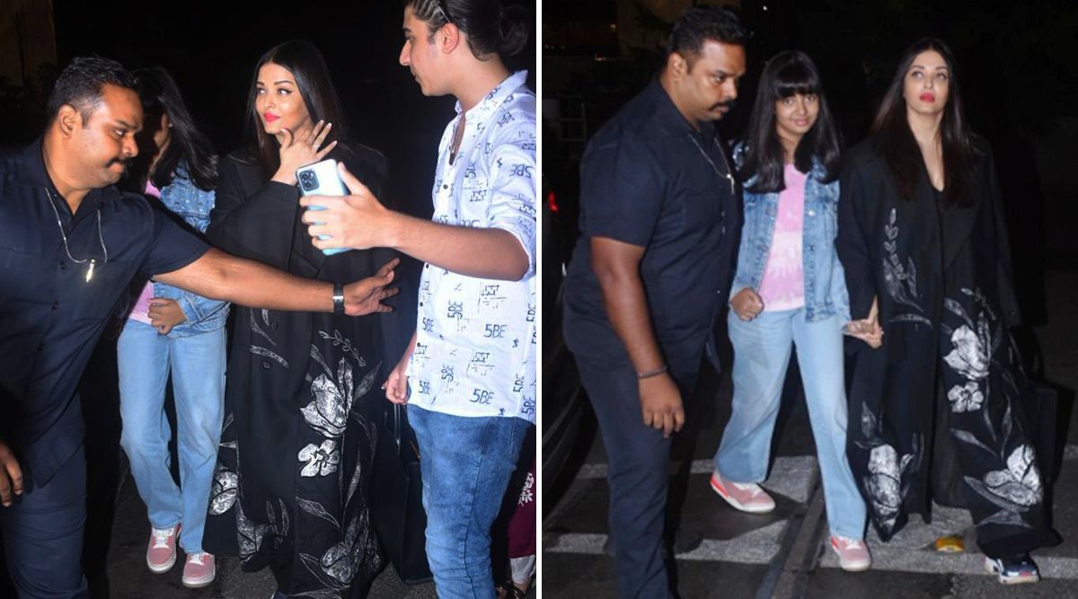 Aishwarya Rai Bachchan and Aradhya twin their sneakers at the