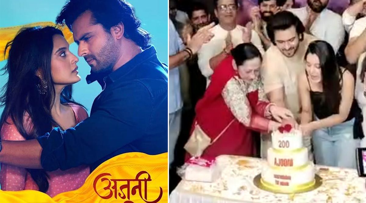 'Ajooni': Shoaib Ibrahim - Ayushi Khurana ECSTATIC As The Show Completes 200 Episodes; Celebrates Their New Feat With A Cake Cutting Ceremony! (WATCH VIDEO)