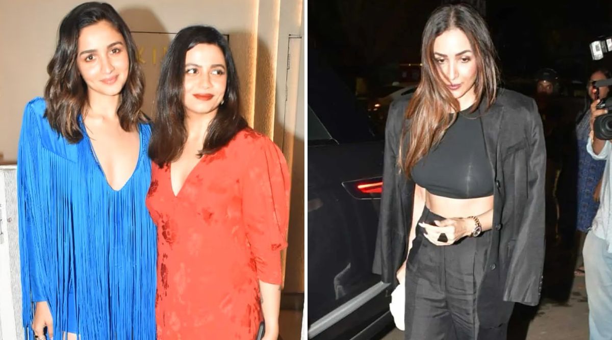 Akansha Ranjan Kapoor’s Birthday Bash: From Alia Bhatt To Malaika Arora, Look At The Celebs Who Arrived In STYLE! (Watch Video)