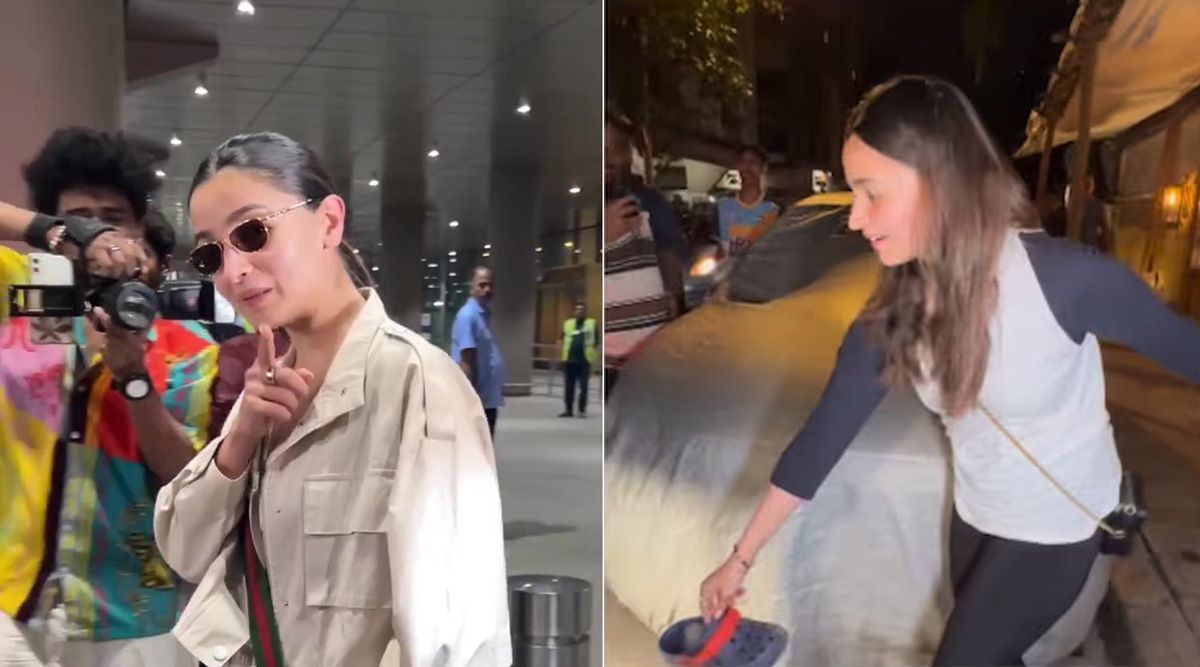 Alia Bhatt's Response To The Paps Pointing Out On A Stranded Slipper At Airport Catches Everyone’s Attentions!