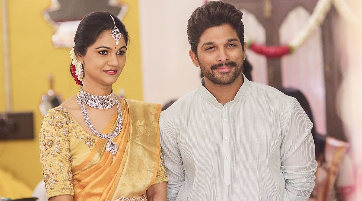 Allu Arjun’s 12th Wedding Anniversary: Netizens Showered Their Best Wishes On Allu Arjun And Sneha Reddy!