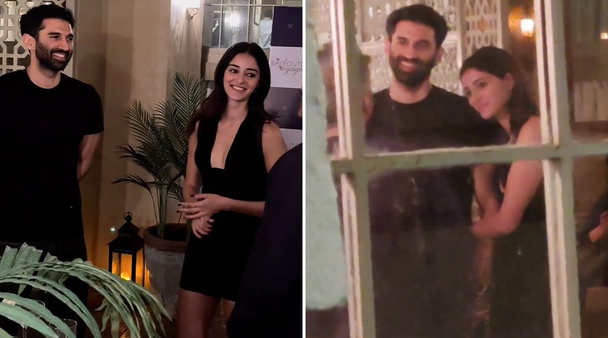 Ananya Panday & Aditya Roy Kapur's Intimate Moments Caught On Camera