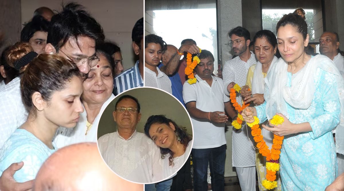 R.I.P: Ankita Lokhande's Beloved Father Passes Away At 68, Actress Says Final Goodbye To Him! (Watch Video)