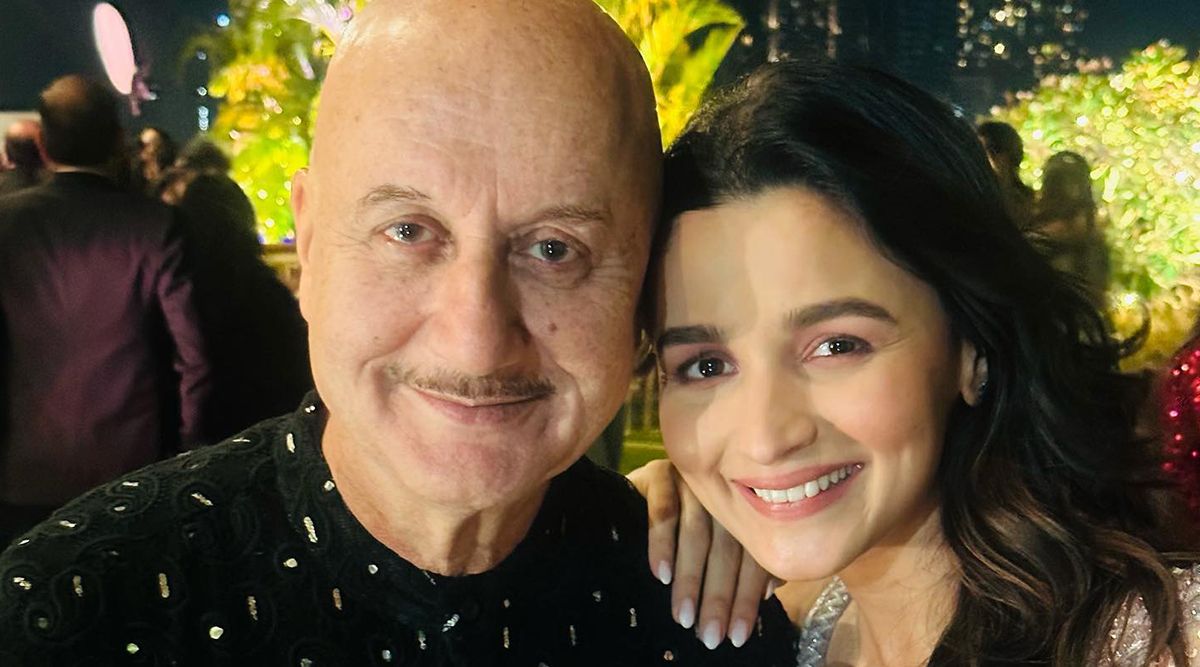 Anupam Kher applauded Alia Bhatt by calling her a born actress; Deets Inside!