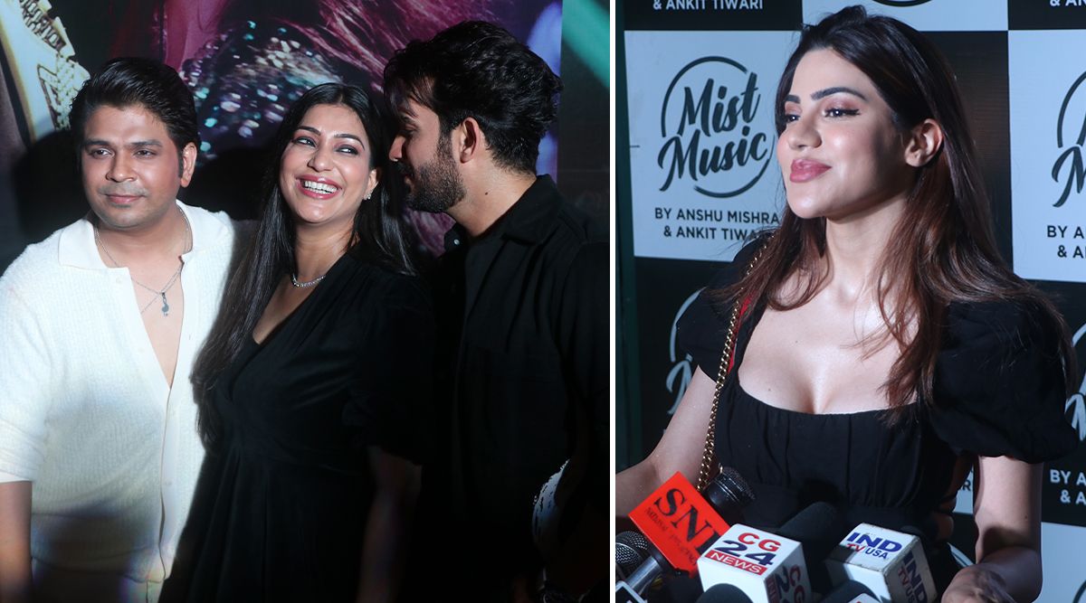 Many TV and Bollywood stars, including Arjun Bijlani, and Nikki Tamboli attended Singer Ankit Tiwari And Anshu Mishra Music Lable Mist Music