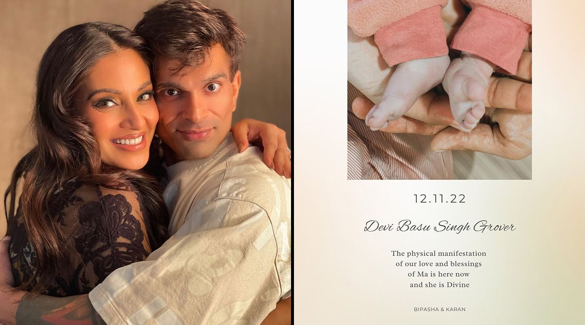 It’s a girl! Power couple Bipasha Basu and Karan Singh Grover welcome their baby ‘Devi’